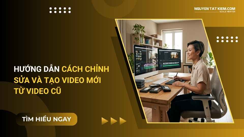 Hướng Dẫn Cách Chỉnh Sửa Và Tạo Video Mới Từ Video Cũ