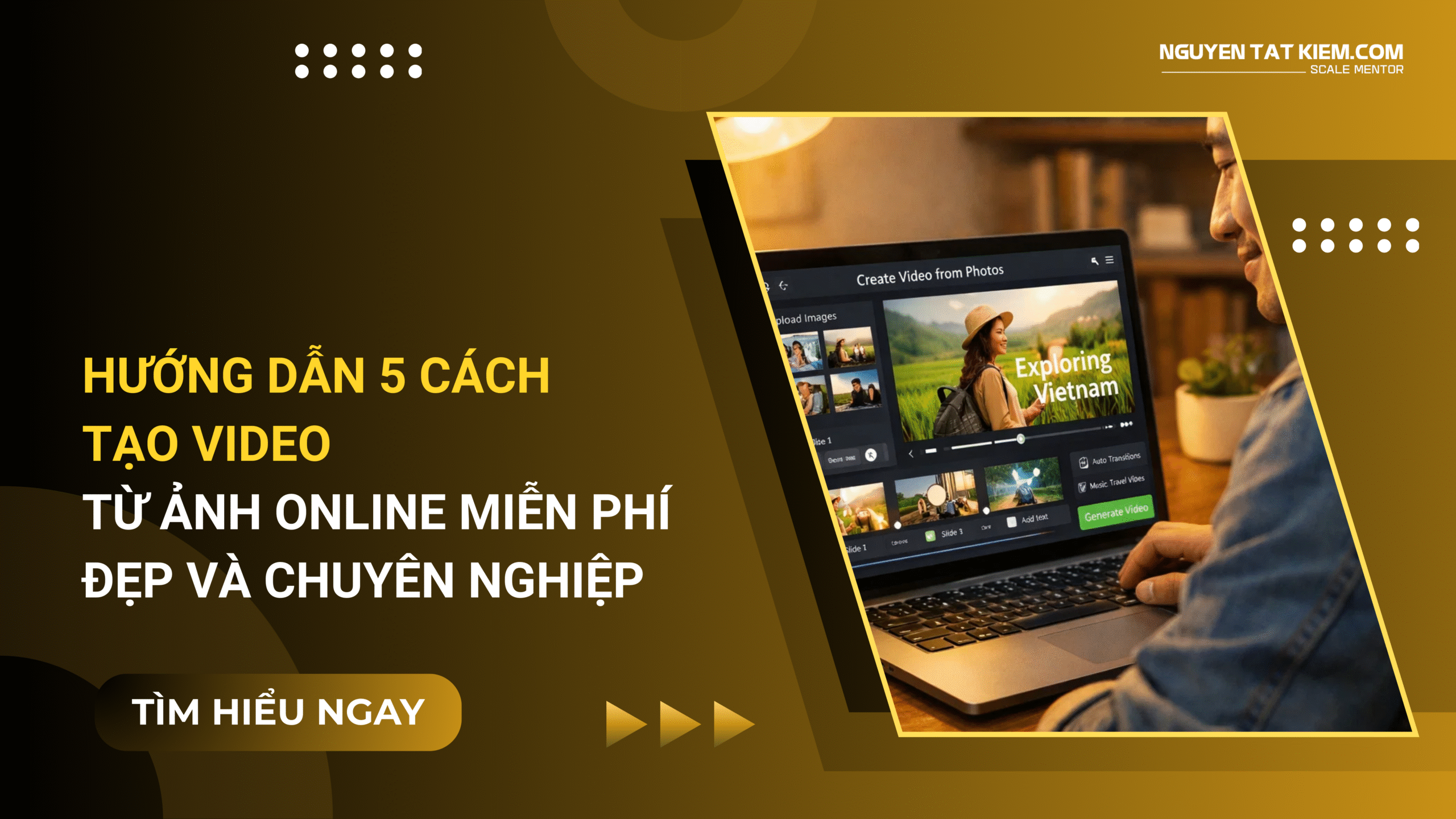 Hướng Dẫn 5 Cách Tạo Video Từ Ảnh Online Miễn Phí
