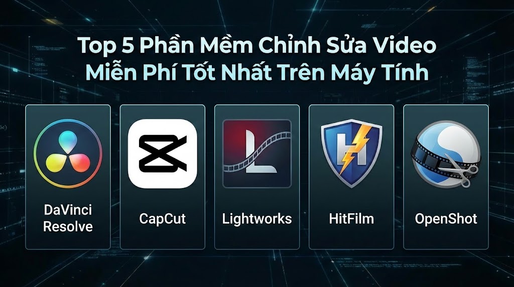 Phần mềm chỉnh sửa video trên máy tính