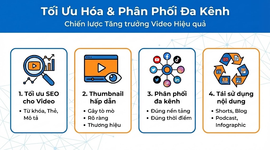 Mô hình phân phối nội dung đa kênh tự động