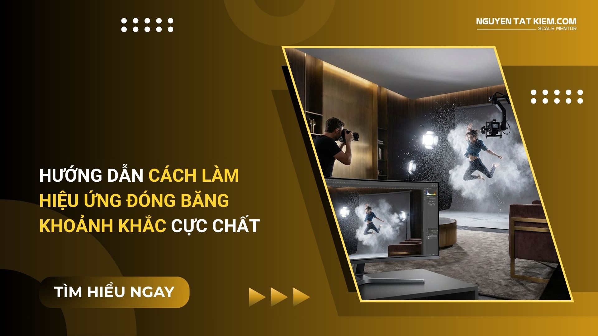 Hướng Dẫn Cách Làm Hiệu Ứng Đóng Băng Khoảnh Khắc Cực Chất
