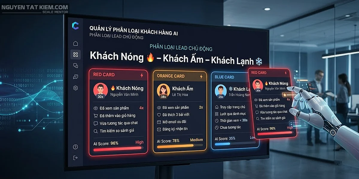 AI tự động phân loại khách hàng