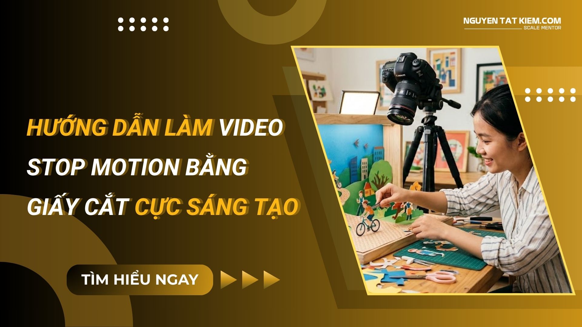 Hướng Dẫn Làm Video Stop Motion Bằng Giấy Cắt Cực Sáng Tạo