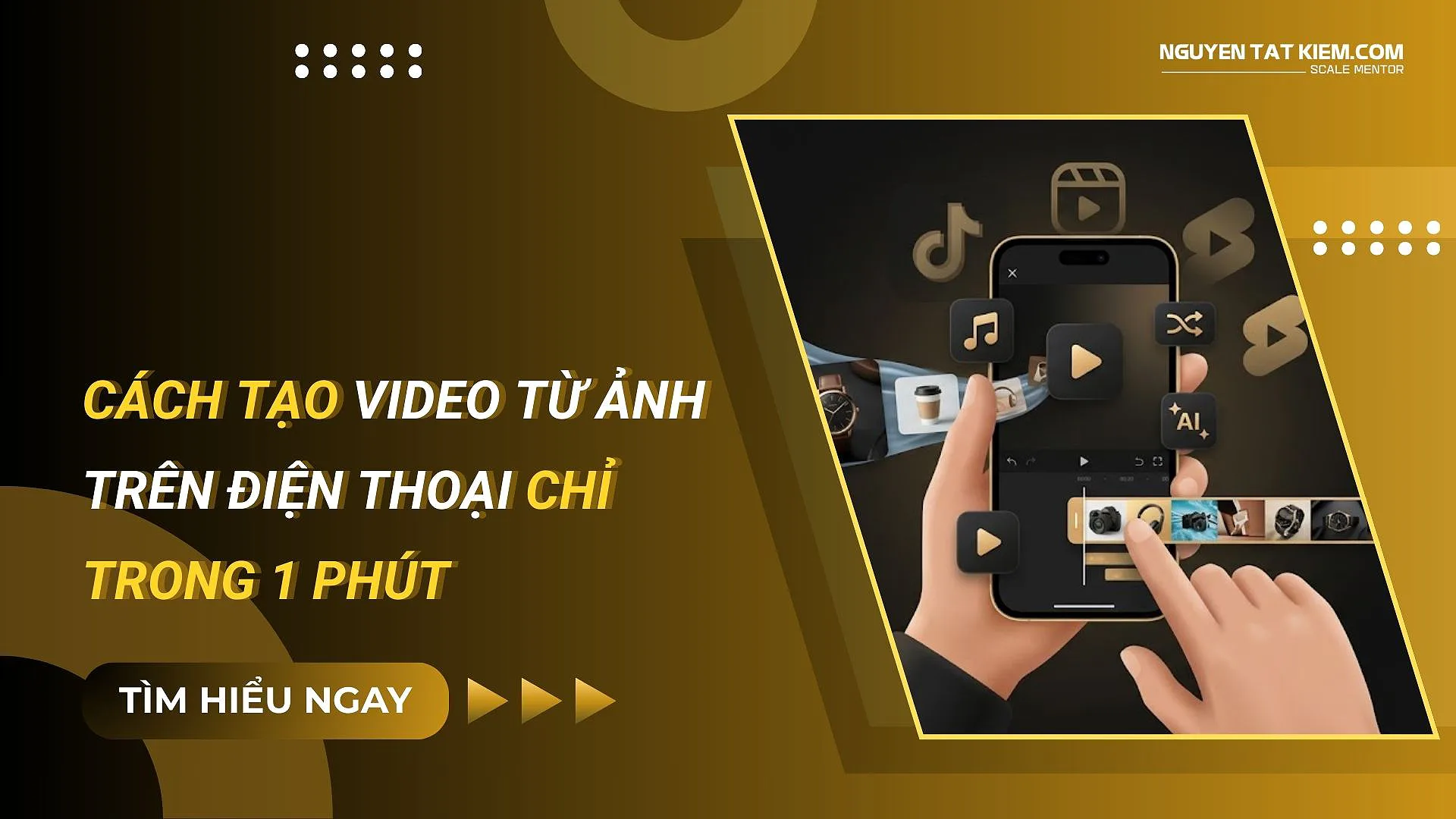Cách Tạo Video Từ Ảnh Trên Điện Thoại Chỉ Trong 1 Phút