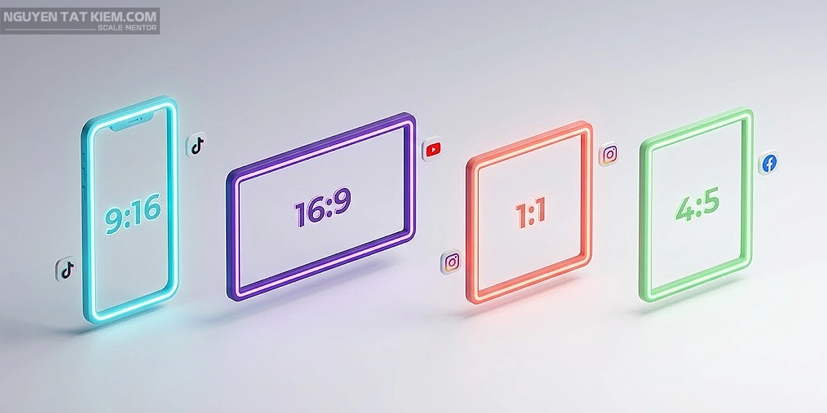 Thay đổi kích thước video theo nền tảng