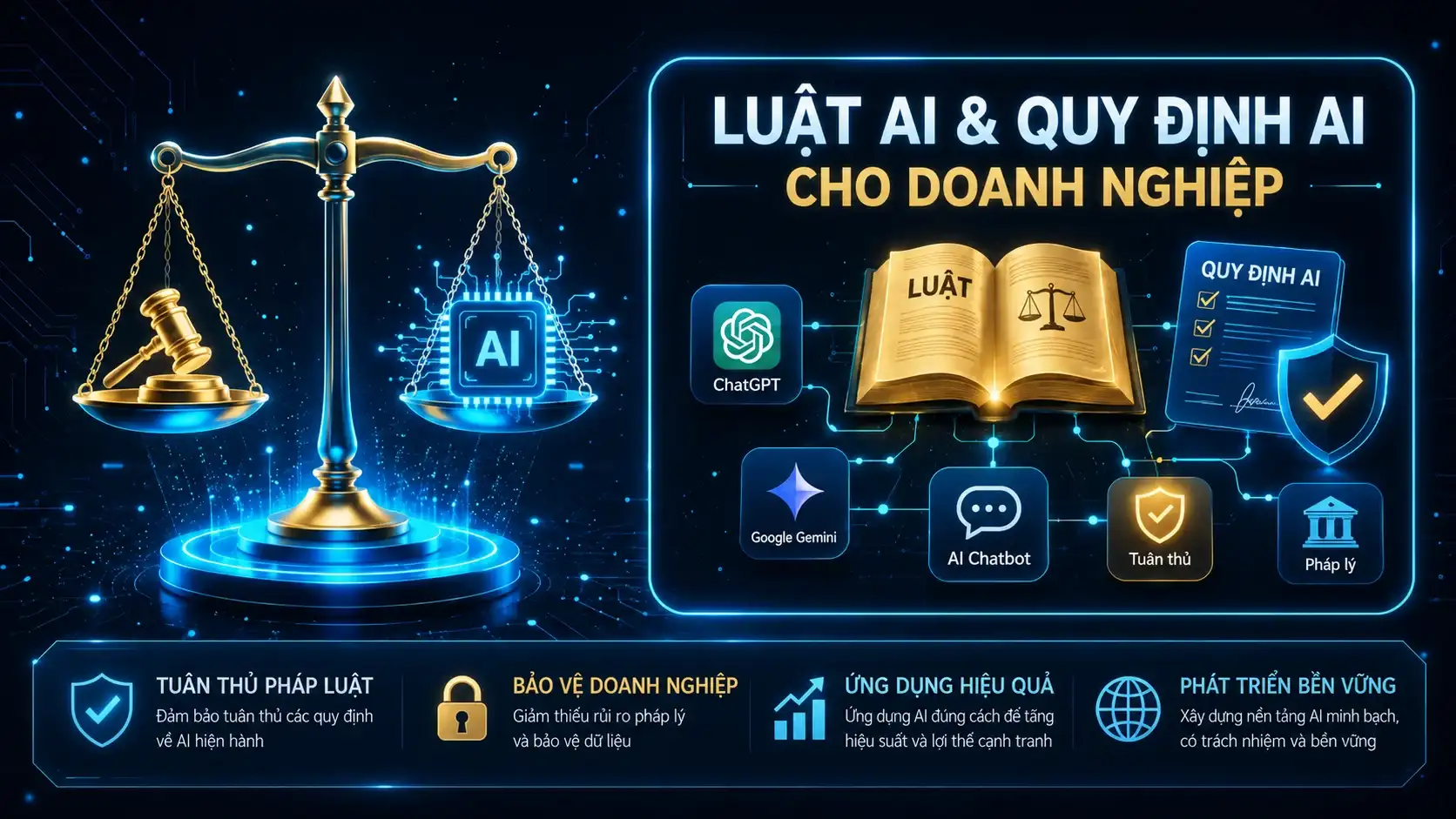 Luật AI Là Gì? Cẩm Nang Cho Chủ Doanh Nghiệp
