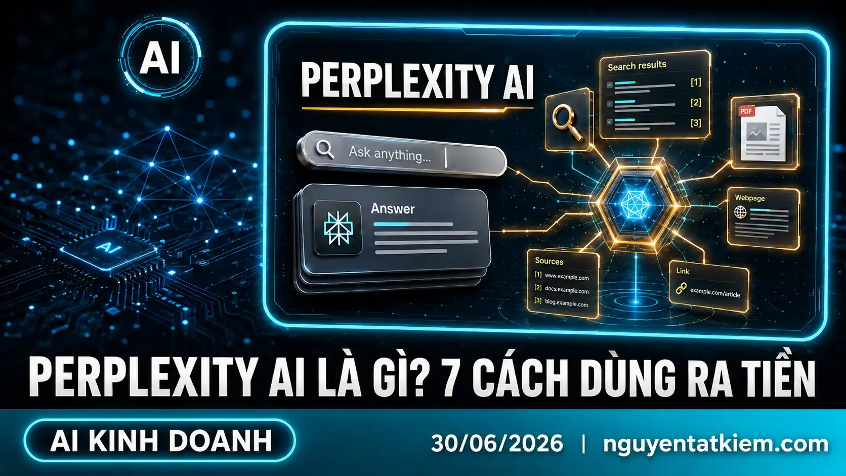 Perplexity AI Là Gì? 7 Cách Dùng Ra Tiền