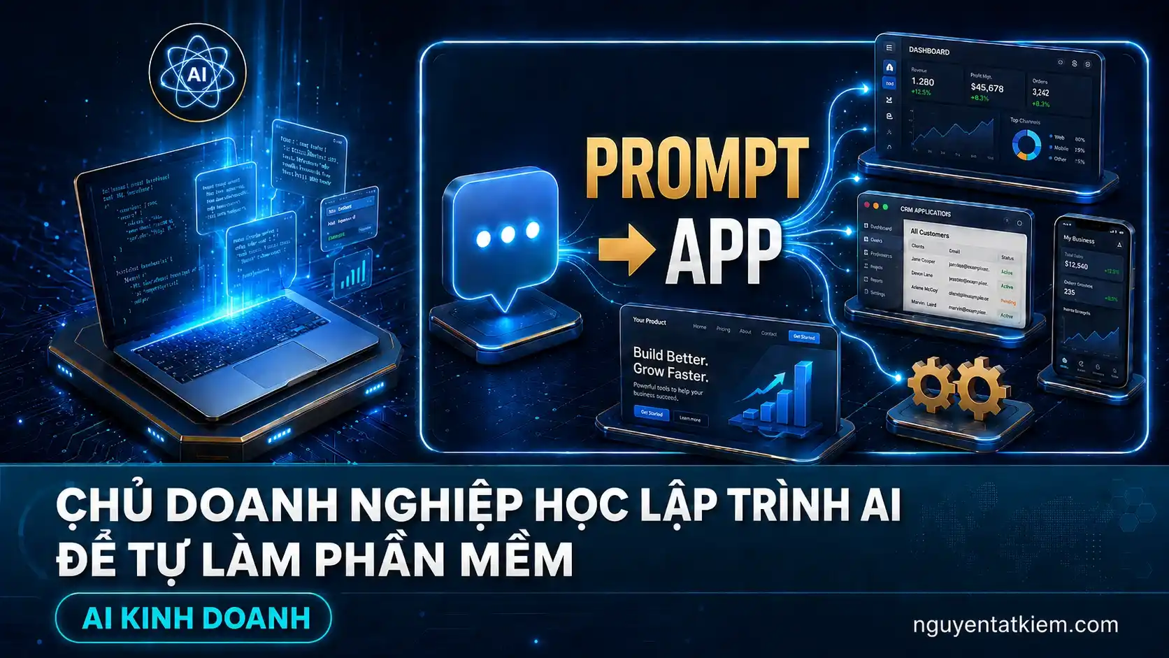 Chủ Doanh Nghiệp Học Lập Trình AI Để Tự Làm Phần Mềm