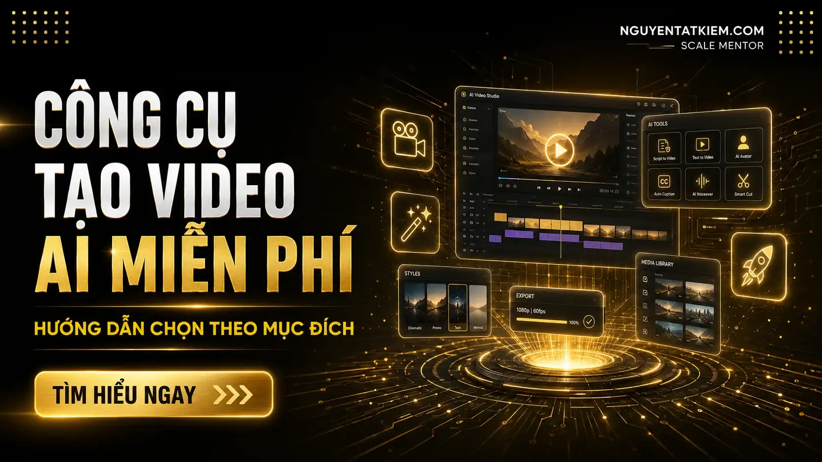 Công Cụ Tạo Video AI Miễn Phí: Hướng Dẫn Chọn Theo Mục Đích