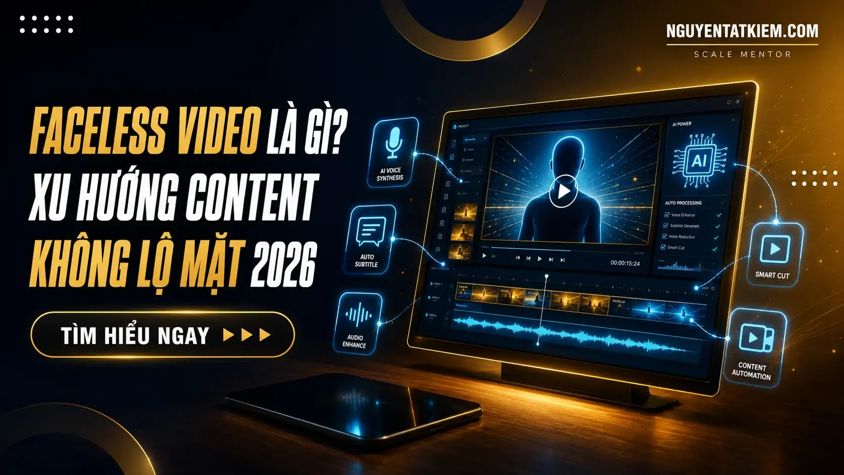 Faceless Video Là Gì? Xu Hướng Content Không Lộ Mặt 2026