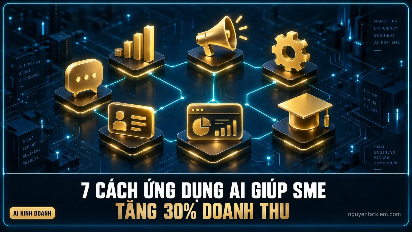 7 Cách Ứng Dụng AI Giúp SME Tăng 30% Doanh Thu