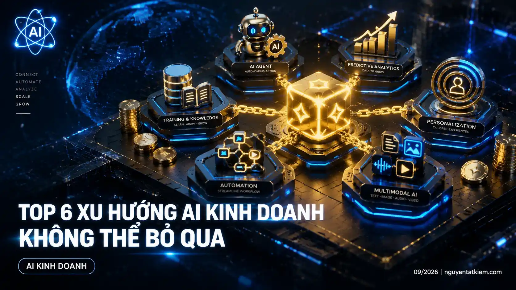 Top 6 Xu Hướng AI Kinh Doanh Không Thể Bỏ Qua
